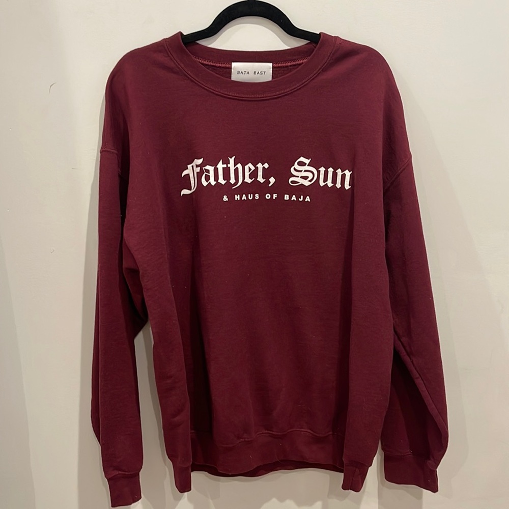 Baja East x Lady Gaga Crewneck